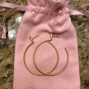 Kendra Scott Rose Gold Hoops